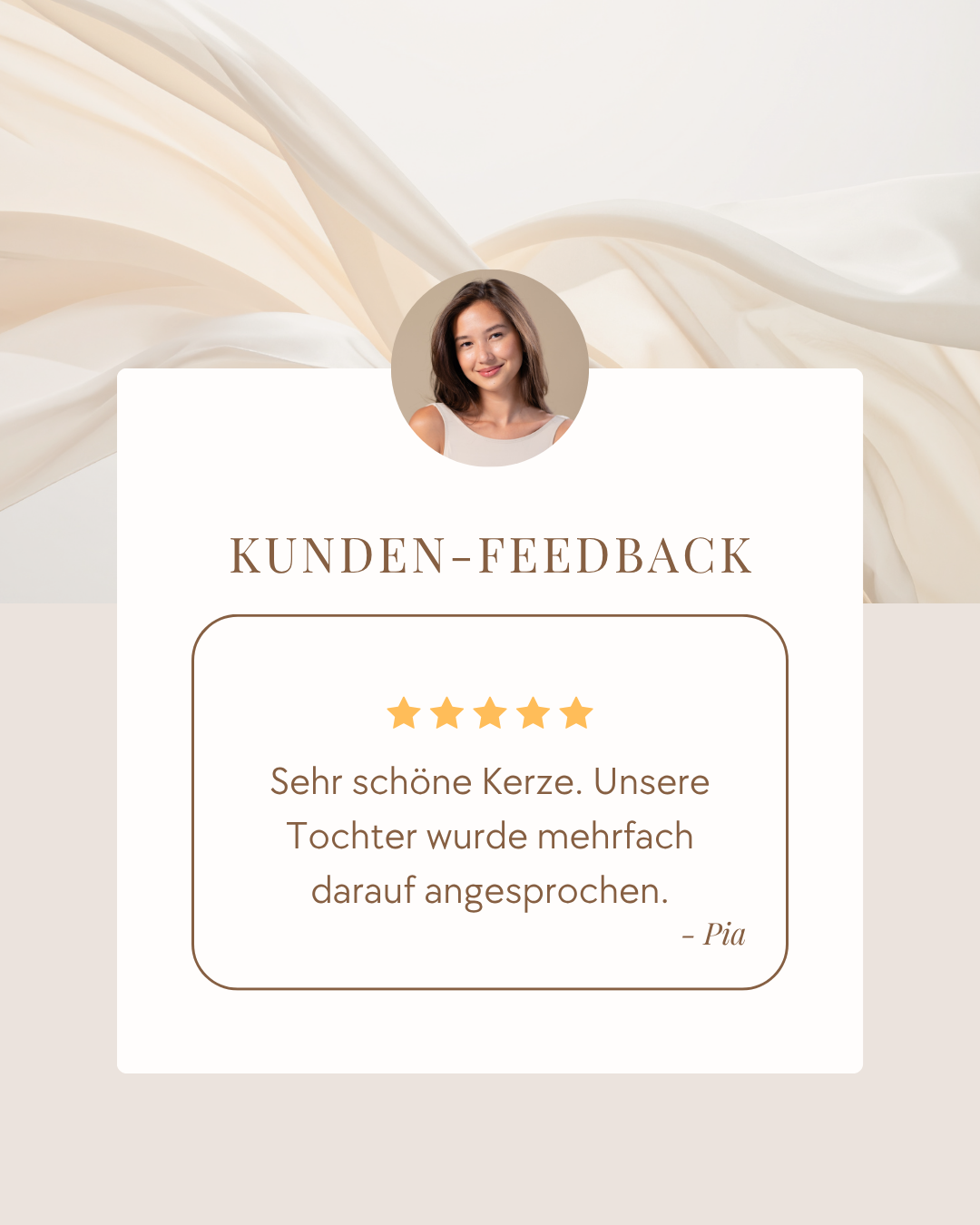 Bewertung-Handmakecandle