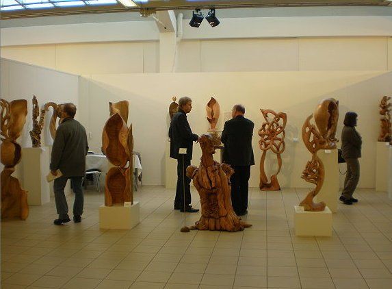Holzbildhauer Ralph Hübschmann, Teilnahme auf der 11. Internationale Kunstmesse Salzburg, Österreich 2008