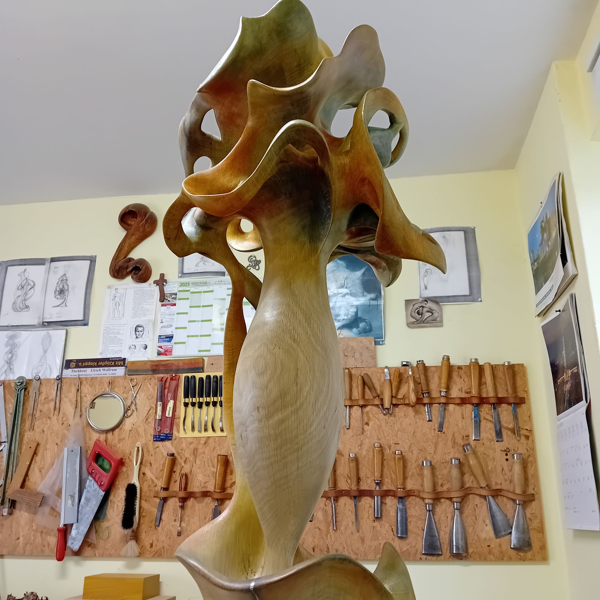 Holzskulpturen Ralph Hübschmann Thüringen