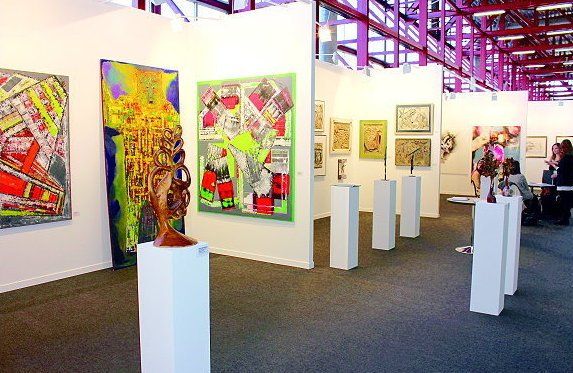 Künstler Ralph Hübschmann, Ausstellungsteilnahme auf der Art Madrid / Spanien 2014