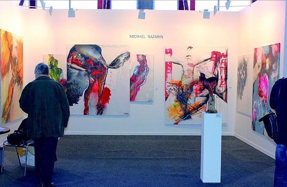 Künstler Ralph Hübschmann, Ausstellungsteilnahme auf der Art Madrid / Spanien 2014