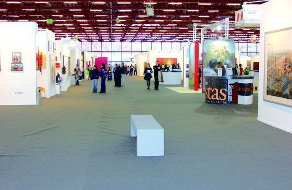 Künstler Ralph Hübschmann, Ausstellungsteilnahme auf der Art Madrid / Spanien 2014