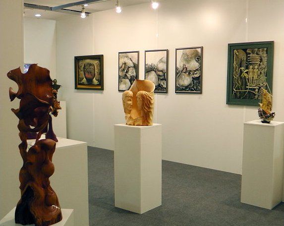 Künstler Ralph Hübschmann, Ausstellungsteilnahme auf der Kunstmesse für zeitgenössische Kunst
Istanbul / Türkei 2010