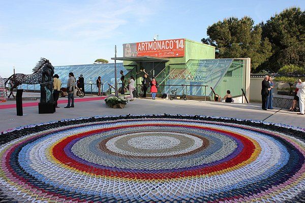 Holzbildhauer Ralph Hübschmann, Ausstellungsteilnahme auf der Art Monaco