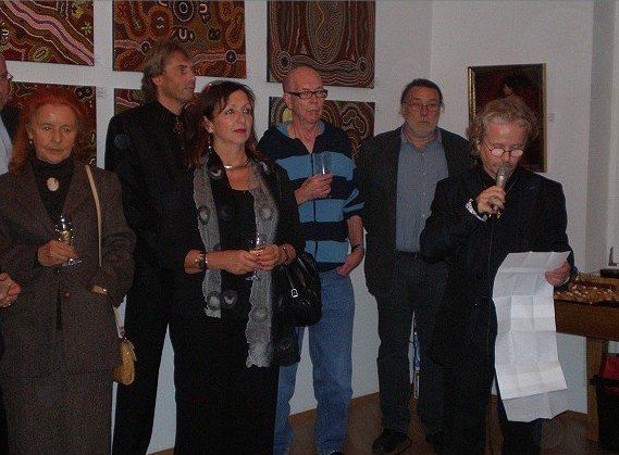 Ralph Hübschmann Holzbildhauer, Ausstellungsteilnahme in der Art Domain GalerieLeipzig / Germany 2009