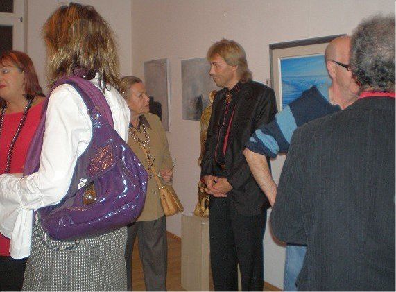 Ralph Hübschmann Holzbildhauer, Ausstellungsteilnahmenin der Art Domain Galerie Leipzig / Germany 2009