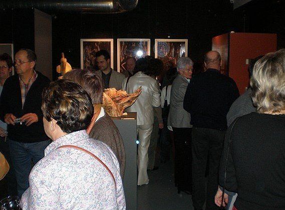 Ausstellungsteilnahme von Holzbildhauer Ralph Hübschmann im Daetz-Centrum Lichtenstein