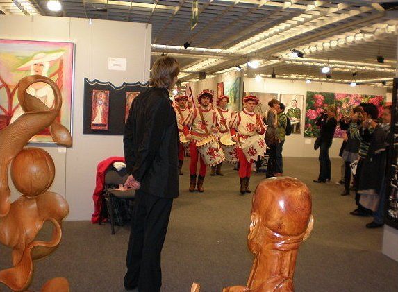 Ralph Hübschmann Holzbildhauer, Teilnahme an der 7. Internationalen Biennale Florenz, Florenz / Italien 2009