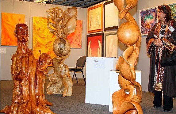 Ralph Hübschmann Holzbildhauer, Teilnahme an der 7. Internationalen Biennale Florenz, Florenz / Italien 2009