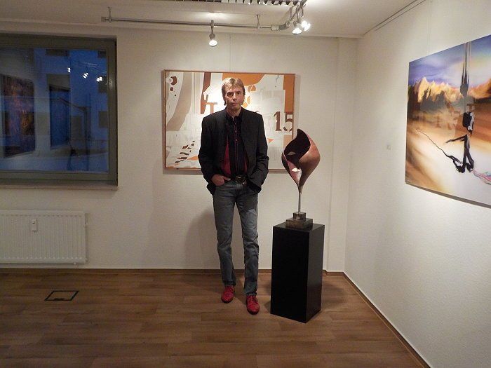 Ralph Hübschmann Teilnahmenan der Ausstellung Symphonie of Multicolorism in der Pashmin Art Galerie Hamburg