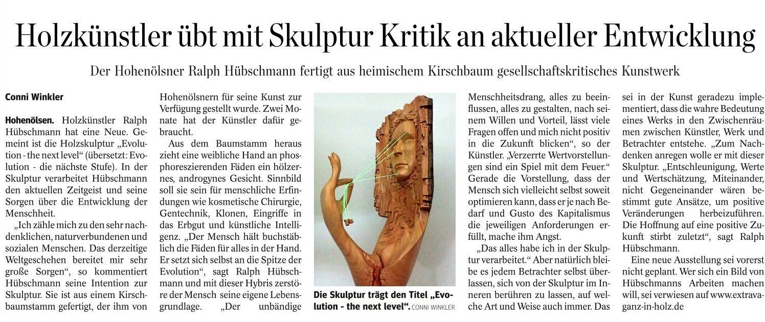 Skulptur Ralph Hübschmann