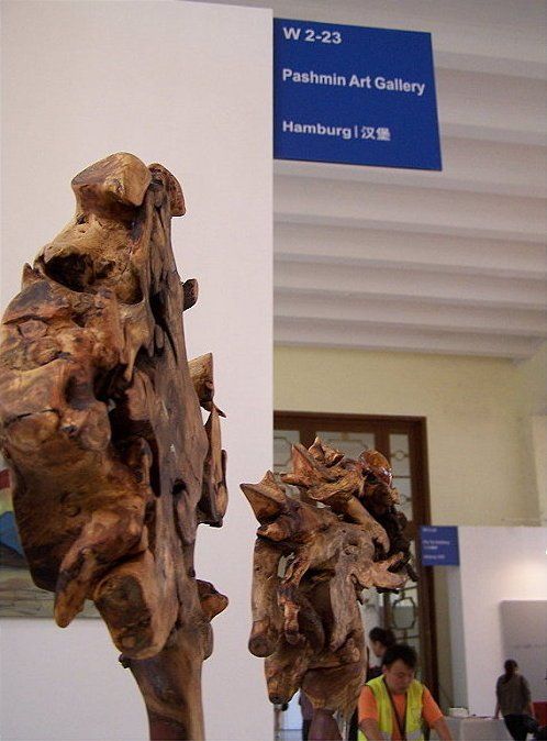 Künstler Ralph Hübschmann, Ausstellungsteilnahme auf der Art Shanghai Asien Pacific, Shanghai / China 2011