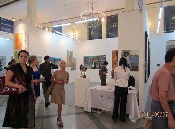 Künstler Ralph Hübschmann, Ausstellungsteilnahme auf der Art Shanghai Asien Pacific, Shanghai / China 2011