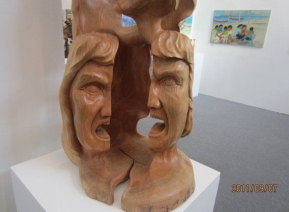 Künstler Ralph Hübschmann, Ausstellungsteilnahme auf der Art Shanghai Asien Pacific, Shanghai / China 2011