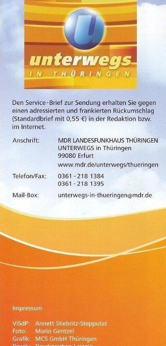 Fernsehbeitrag über Holzbildhauer Ralph hübschmann im MDR Fernsehen