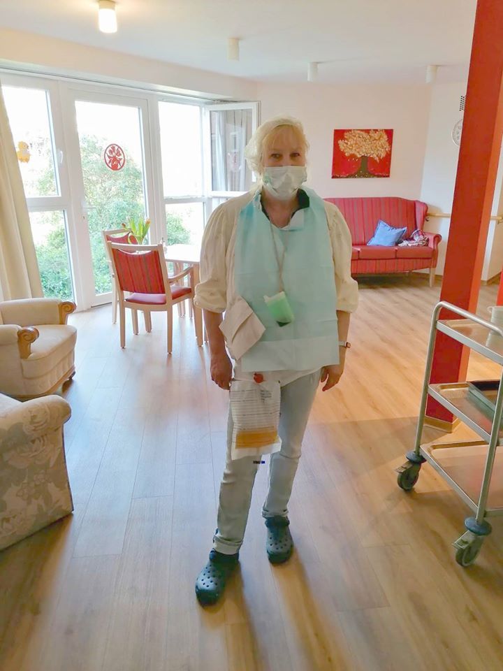 Doris Schmiedel bei ihrer Verabschiedung in den Ruhestand.