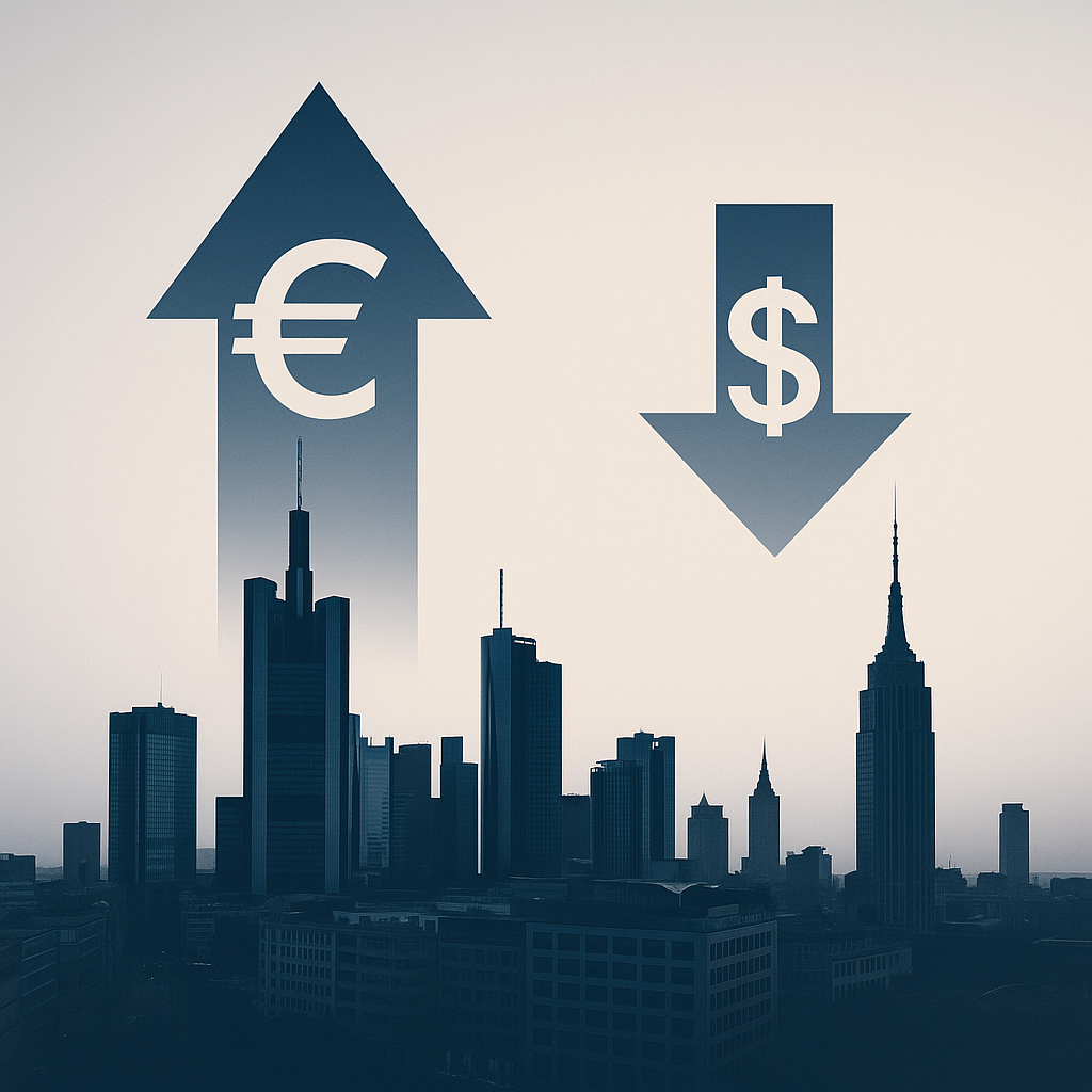 Euro hoch, Dollar runter