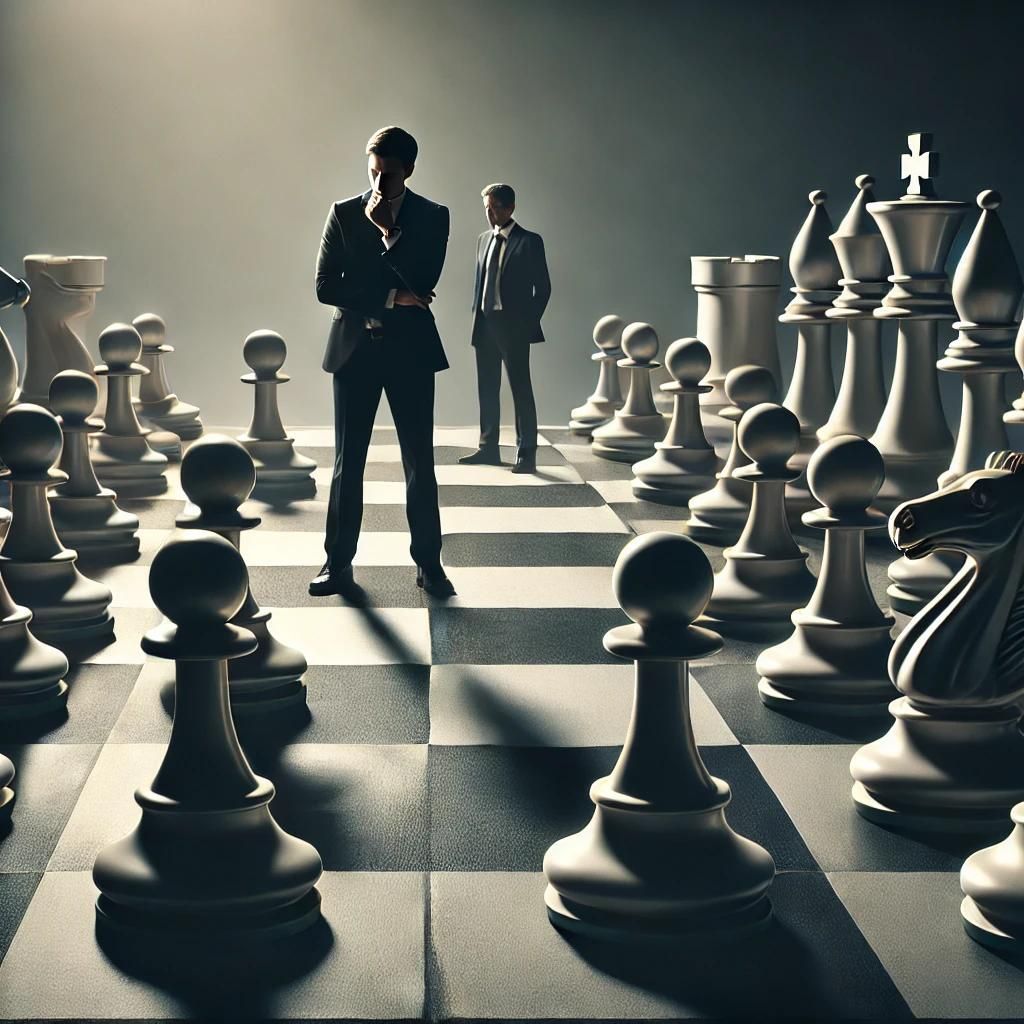 FOMO vs Crashgefahr 2025 Anlage Schach