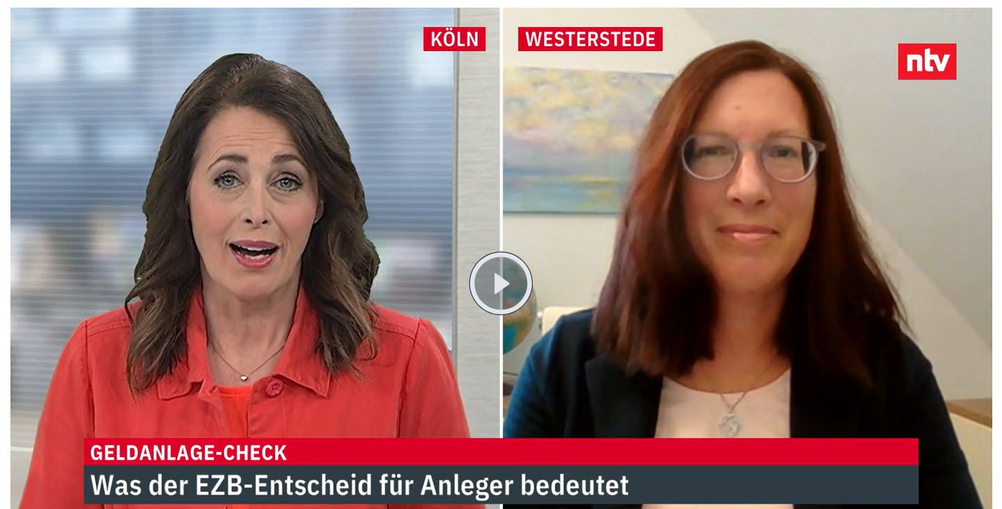 Stefanie Kühn in der ntv Telebörse