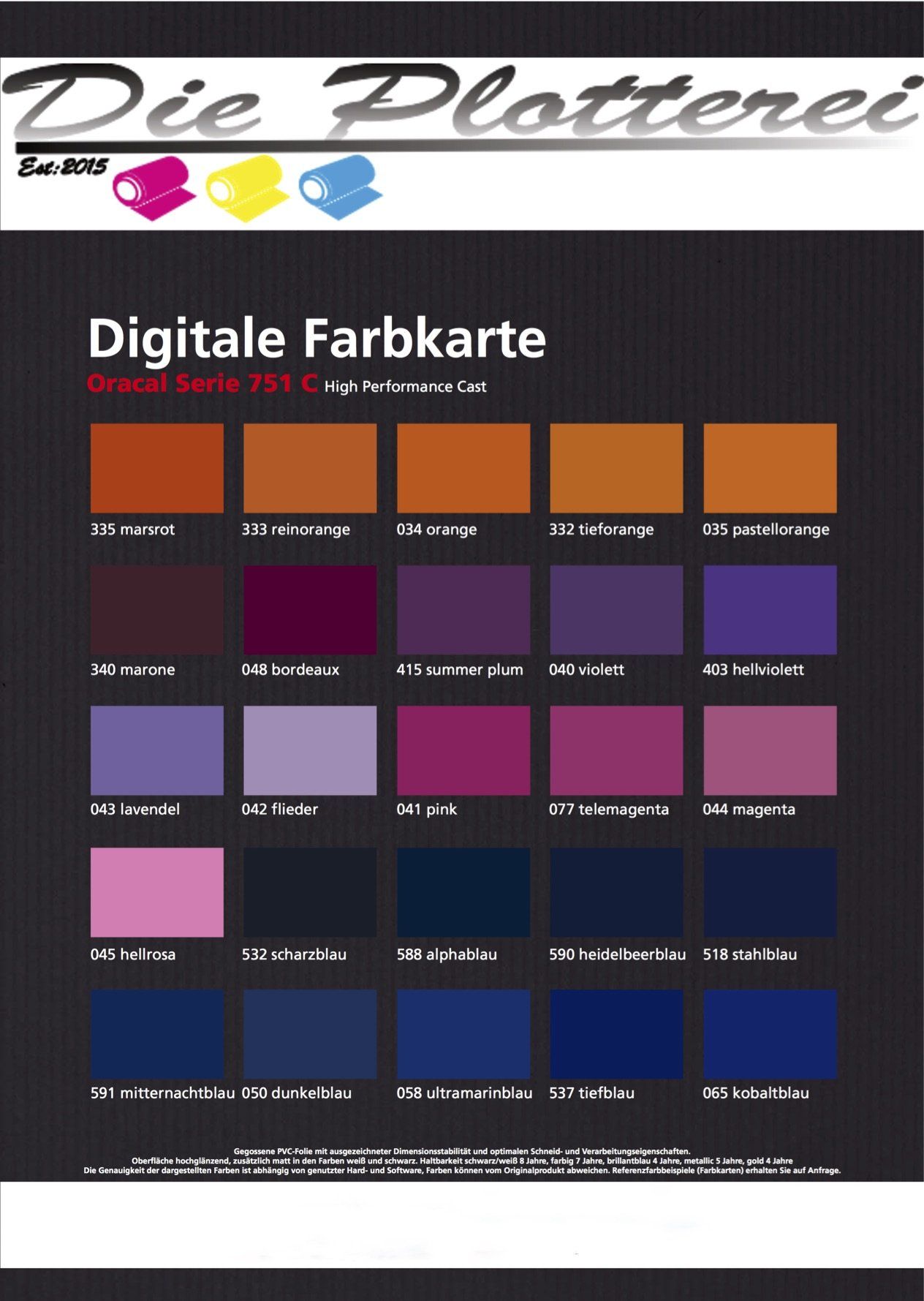 Copyright © Die-Plotterei → Sticker,Beschriftung,Textilveredelung in Penzberg