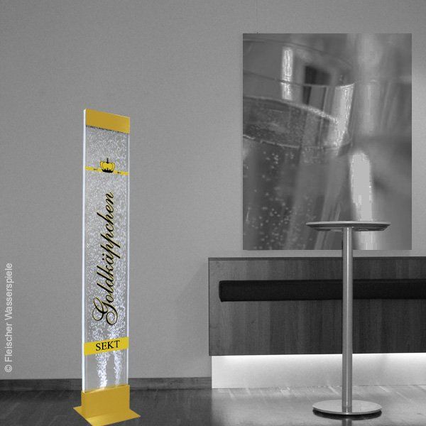 Werbung auf Wasserwandserie Basic