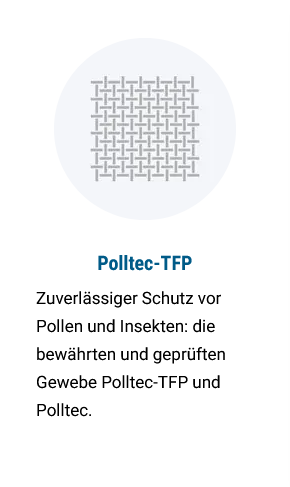 Polltec Pollenschutz Mückenschutz Fliegengitter Insektenschutzgewebe