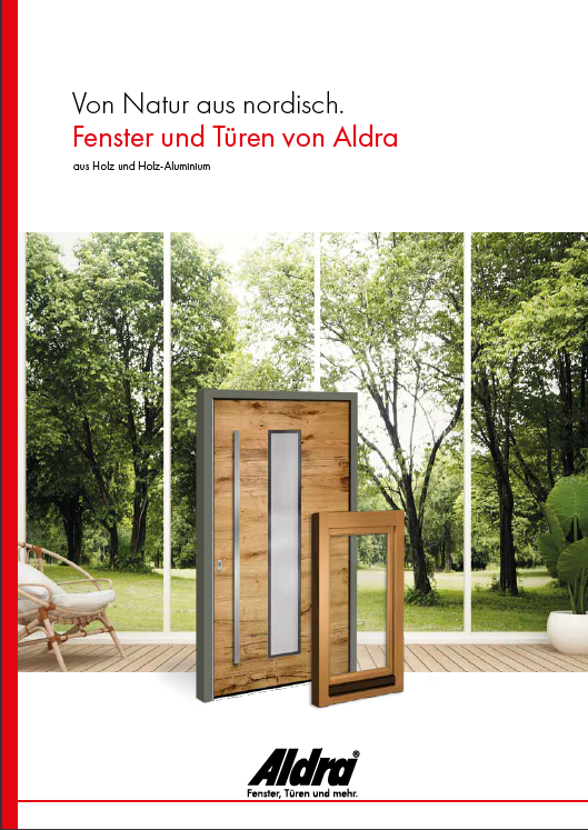 ALDRA Katalog Holz-Fenster zum Download bei Rolladen Kessler Saarbrücken.