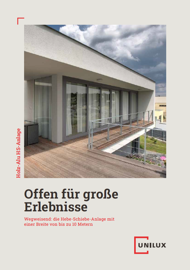 UNILUX Katalog Holz-Fenster