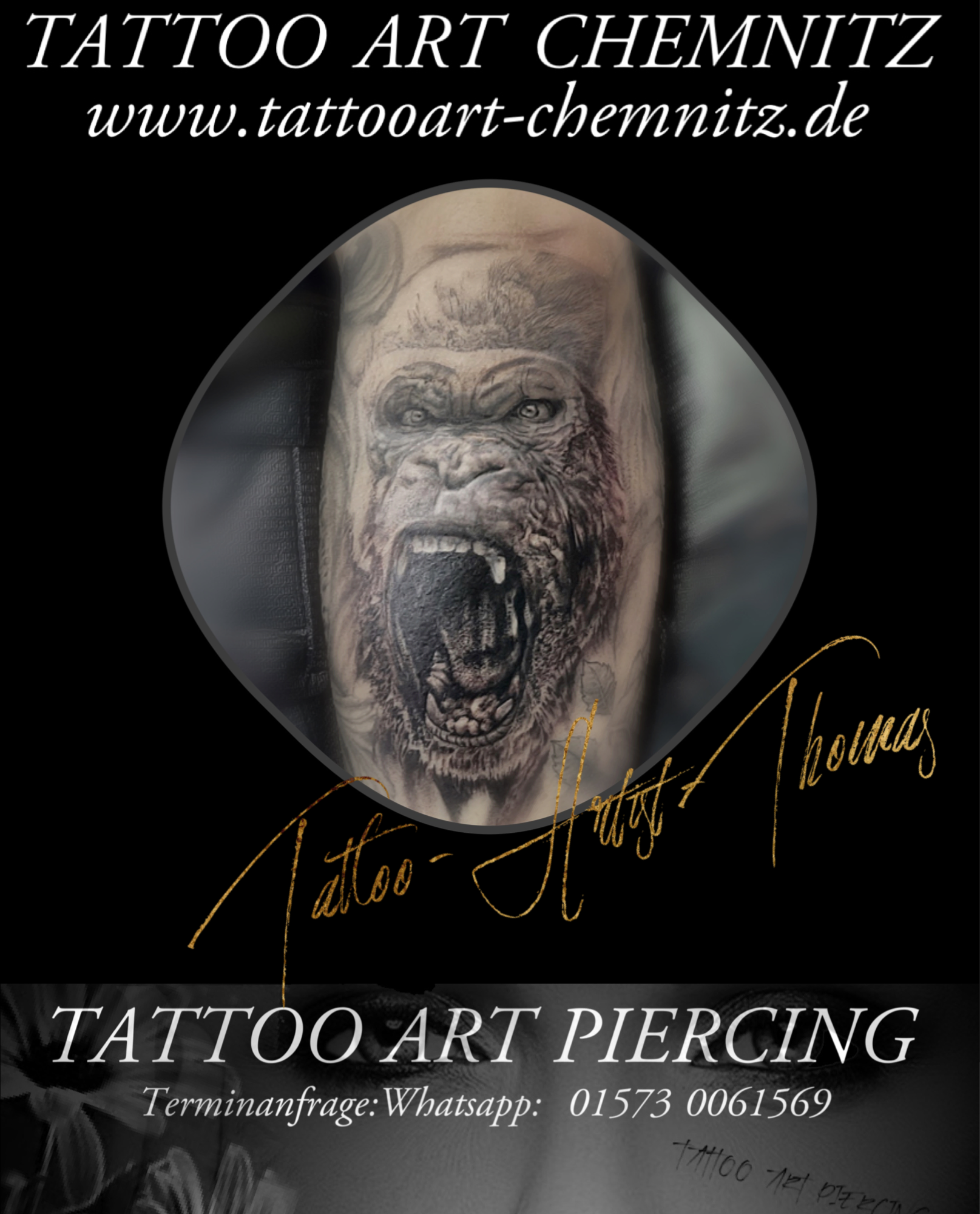Gorilla TATTOO