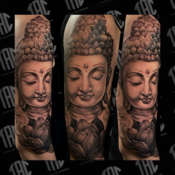 Butter, Tattoo Realistic Oberarm