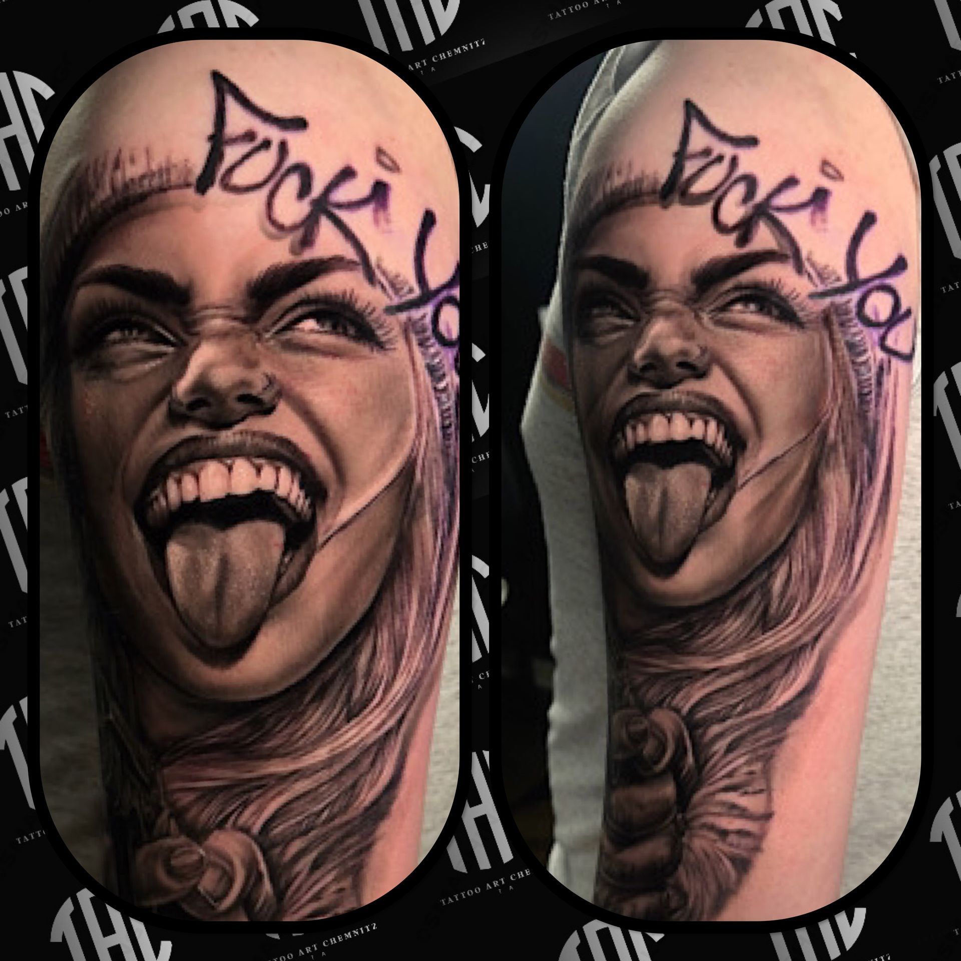 Detailreiches Chicano Tattoo