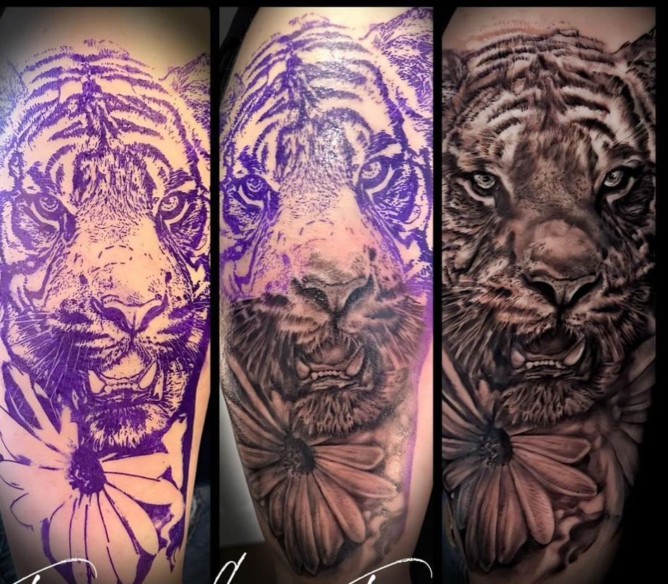 Tiger Tattoo Realistik