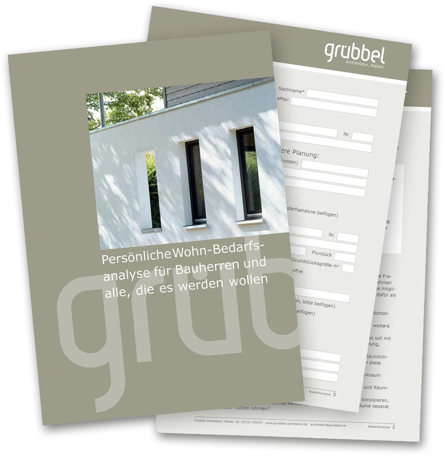 Ein Familienhaus mit Garten und Glasfront