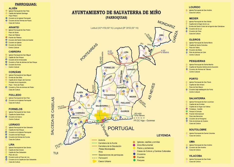 Plano Parroquias Plano Parroquias