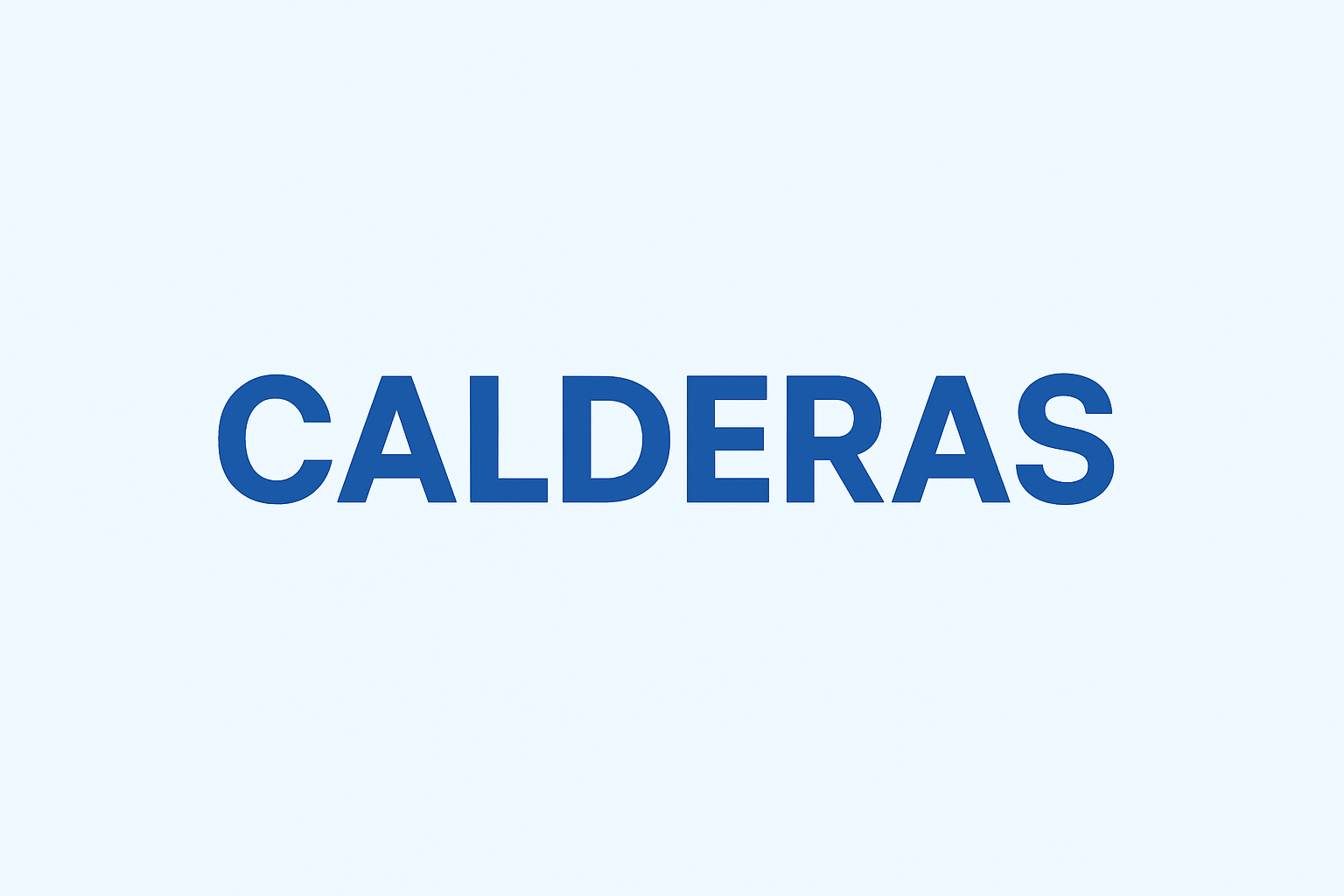 CALDERAS