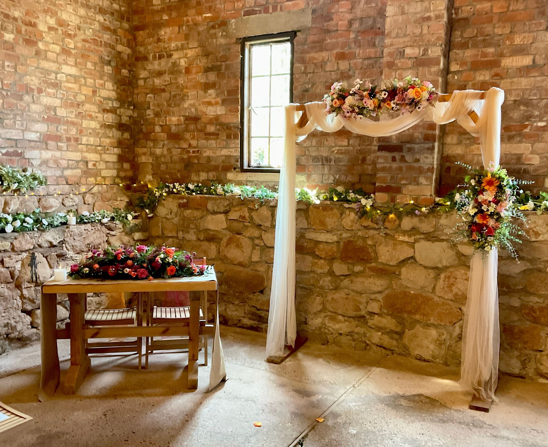 Autumn weddings at Exmouth wedding venue