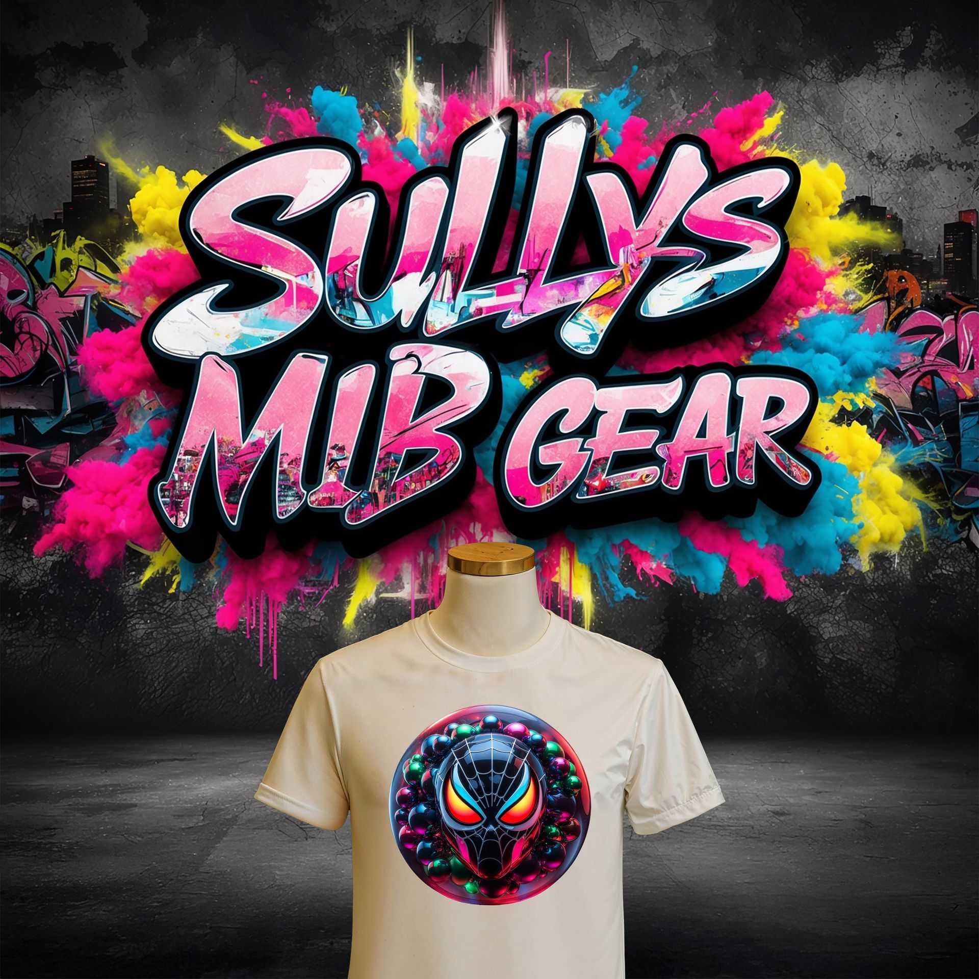sullys jabos marbles, apparel, mugs