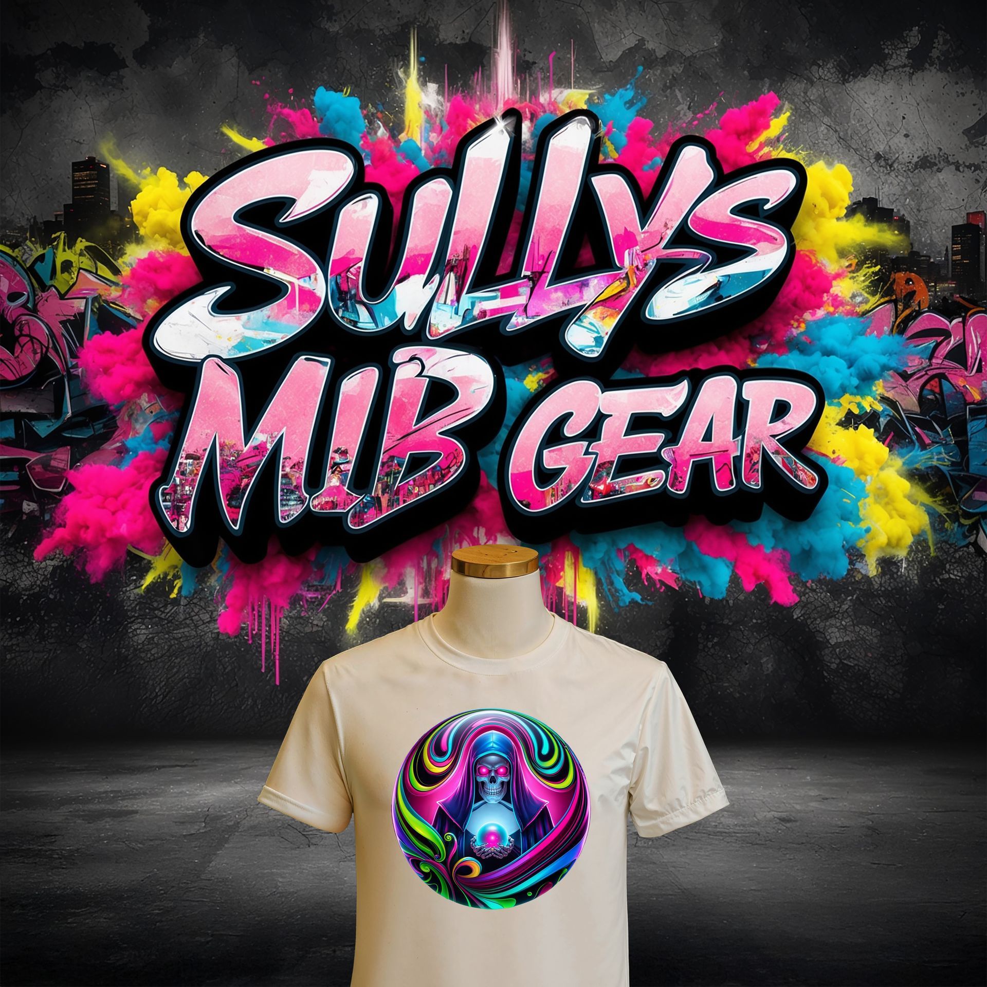 sullys jabos marbles, apparel, mugs