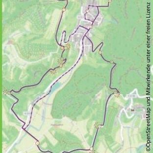 Gallusweg zum Wandern in Heimbach