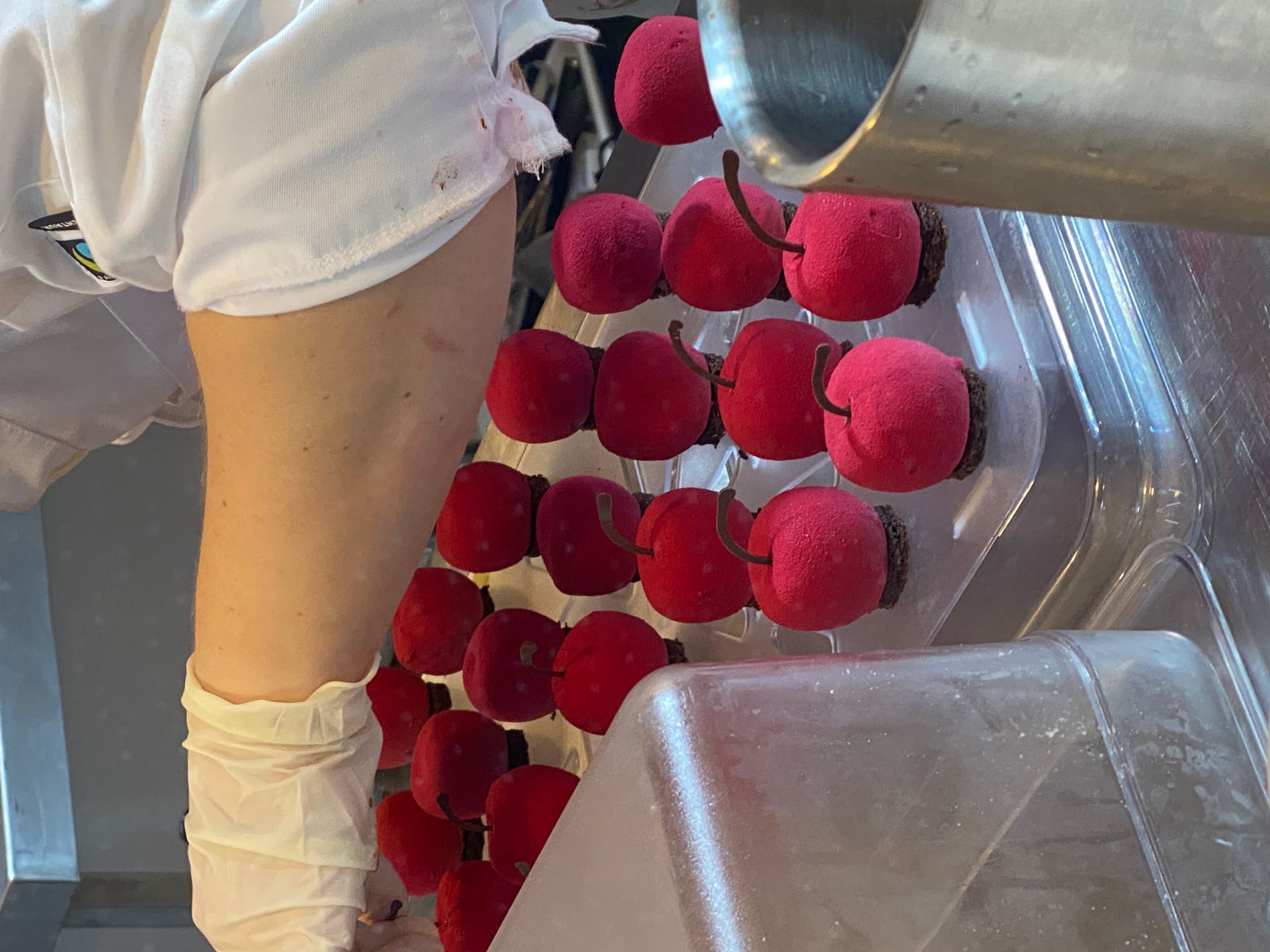 Einblick in die Vorbereitung: Apfelverarbeitung für das deutsche Menü beim Culinary World Cup