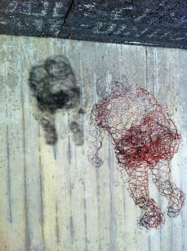 Veronika Nepple – Installation Farbenbad Veronika Nepple Installation