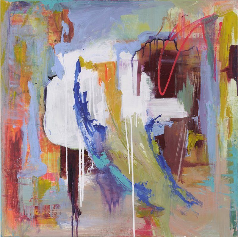 Veronika Nepple – Malerei Farbenbad Veronika Nepple Malerei Acryl / Mischtechnik