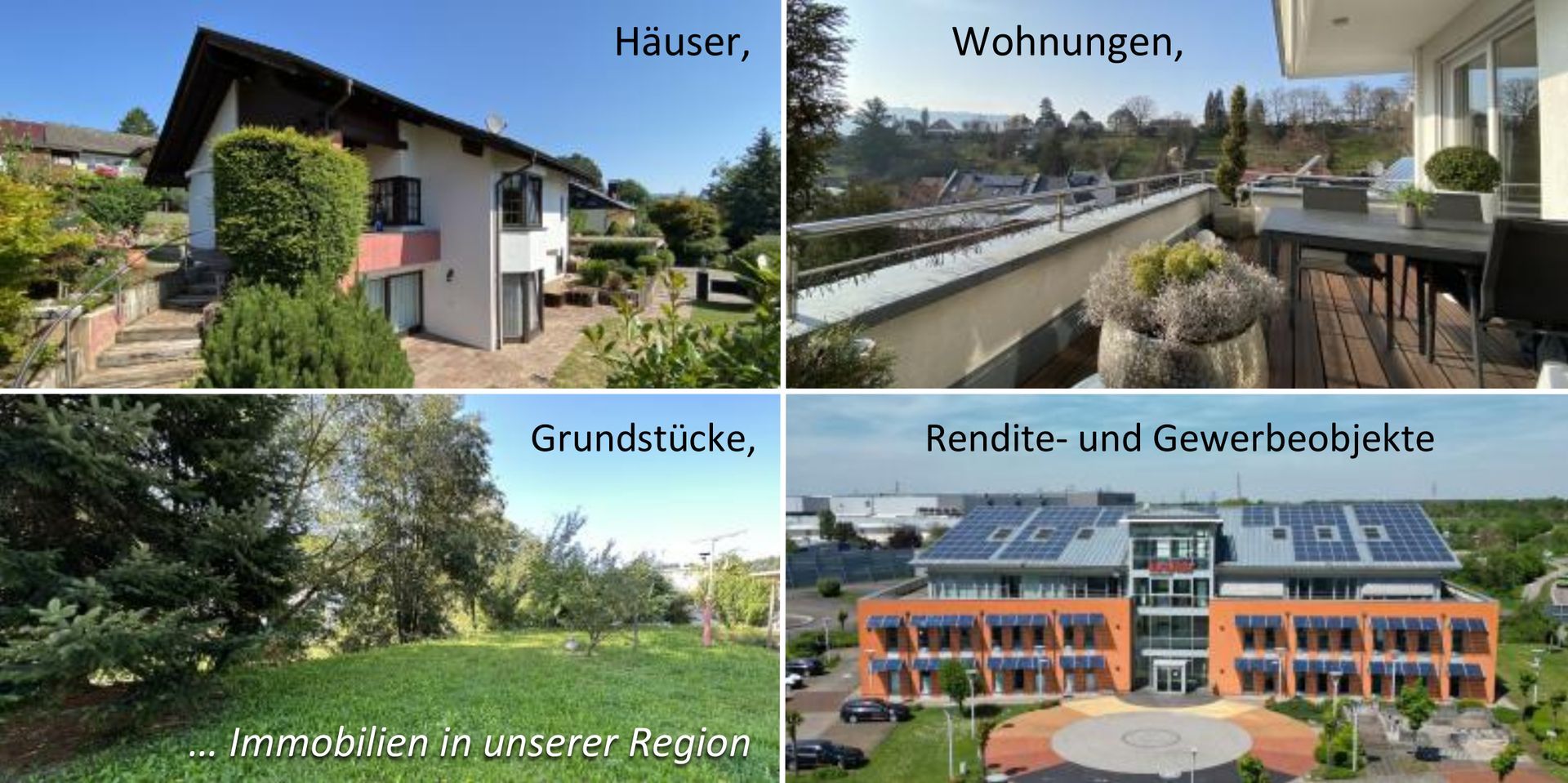 Immohaus-Baden Immobilienmakler Kuppenheim Haeuser, Wohnungen, Grundstuecke, Rendite- und Gewerbeobjekte verkaufen vermieten beraten bewerten