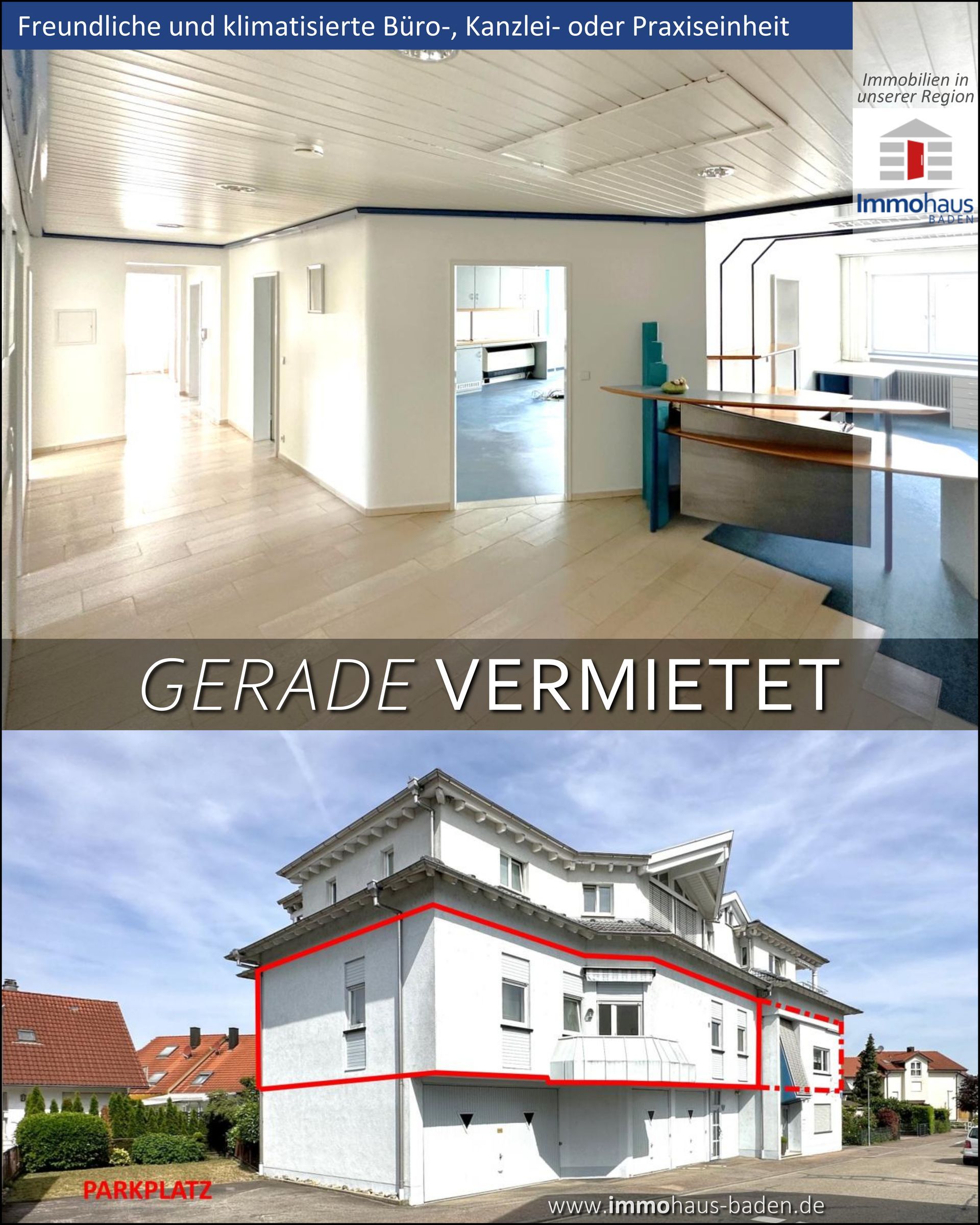 Großes Reihenhaus Gernsbach Garage Garten Immohaus-Baden Immobilienmakler