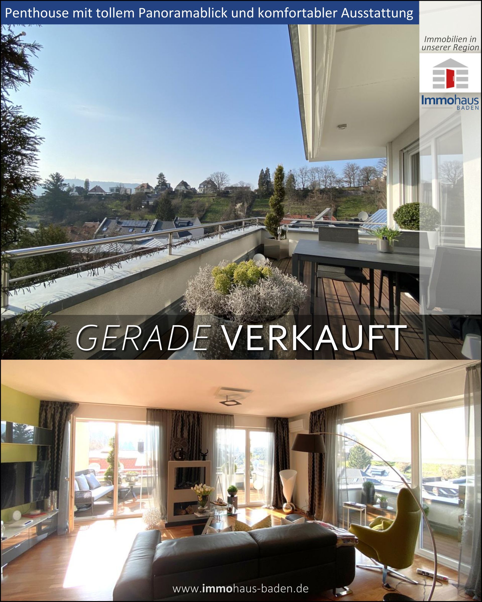 Großes Reihenhaus Gernsbach Garage Garten Immohaus-Baden Immobilienmakler
