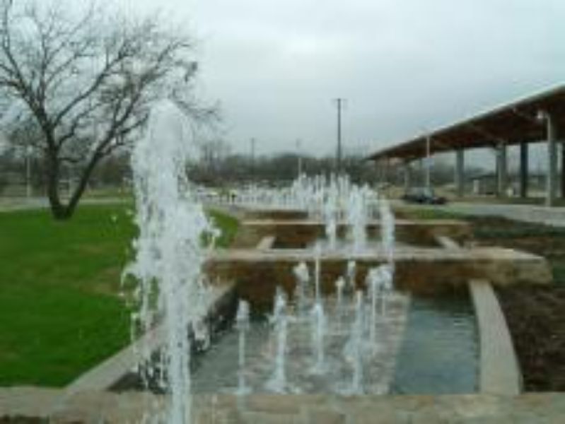 Water feature example
