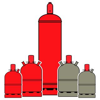 Moto-Staplergas/Propangas in 11kg, 33kg/Campinggas in 5kg, 11kg Propan, Propangas