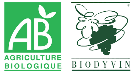 Logos agriculture biologique et biodyvin