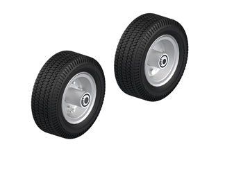 Flat-free closed cell urethane foam wheels