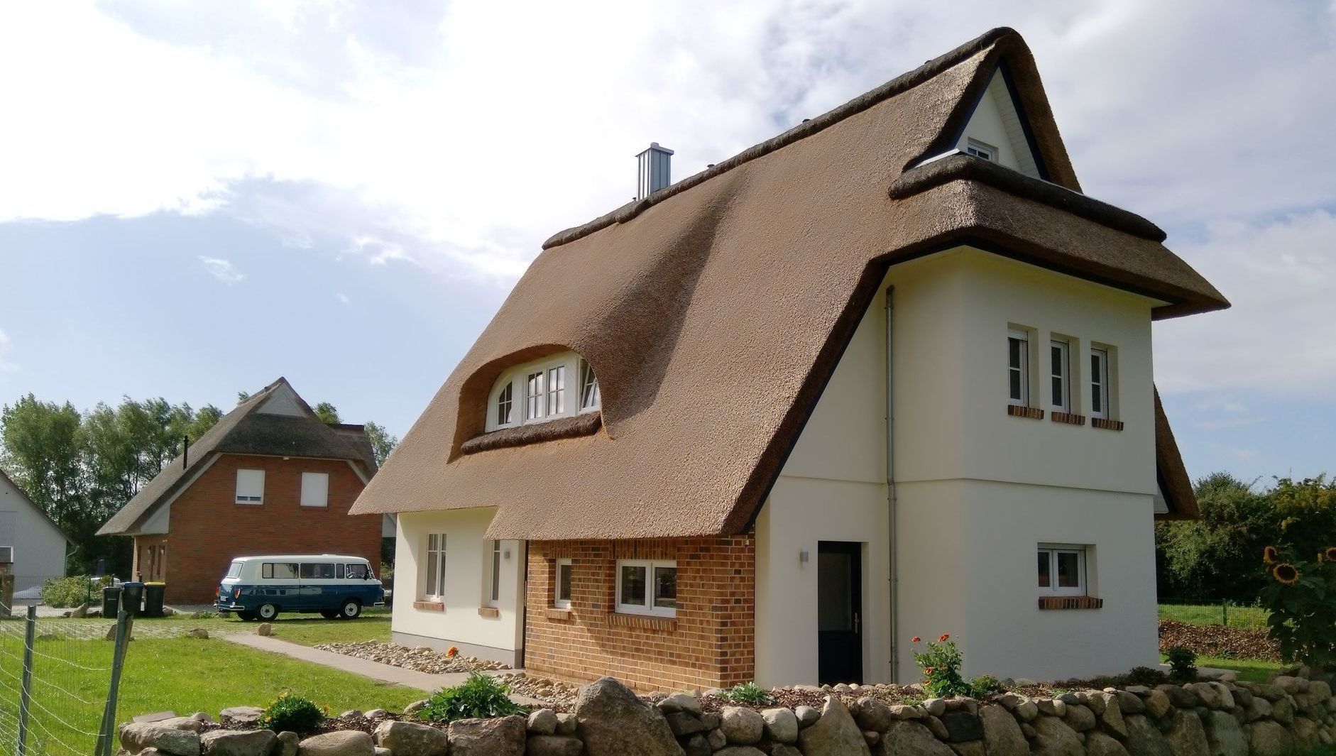 Ostsee exclusives Ferienhaus Sauna strandnah 8 Personen 5 Schlafzimmer 3 Terrassen